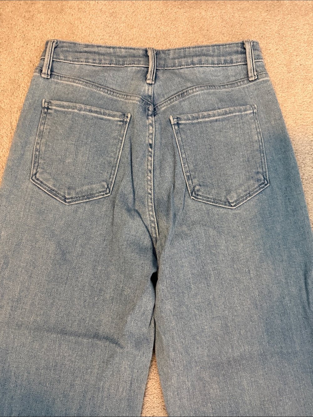 Size 29 cropped wide leg jeans - Picture 7 of 8